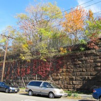 The Pennsylvania Railroad Harsimus Stem Embankment