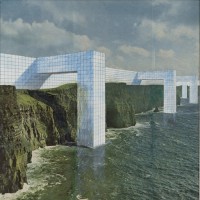 Superstudio’s “The Continuous Monument: On the Rocky Coast” (1969)
