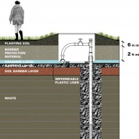 Diagram of Landfill Cap