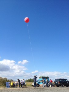 Aerial balloon mapping at Sneak 'Peak' 2013