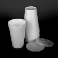 styrofoam cups