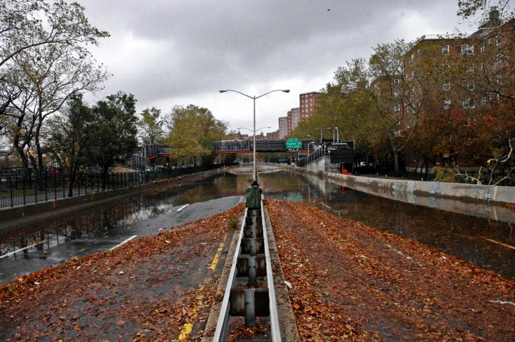 © David Shankbone via Flickr Creative Commons - Flooding of FDR during Hurricane Sandy