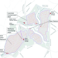 Landfill Infrastructure Map