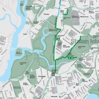 New Springville Greenway DOT 2016 bike map